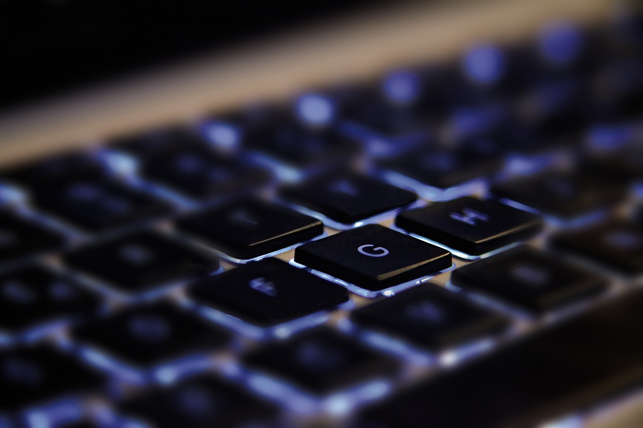 Image de clavier rétroéclairé.